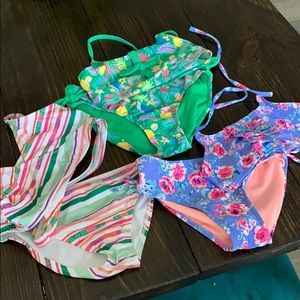 Girls 7/8M green one is L but fits like a M bundle